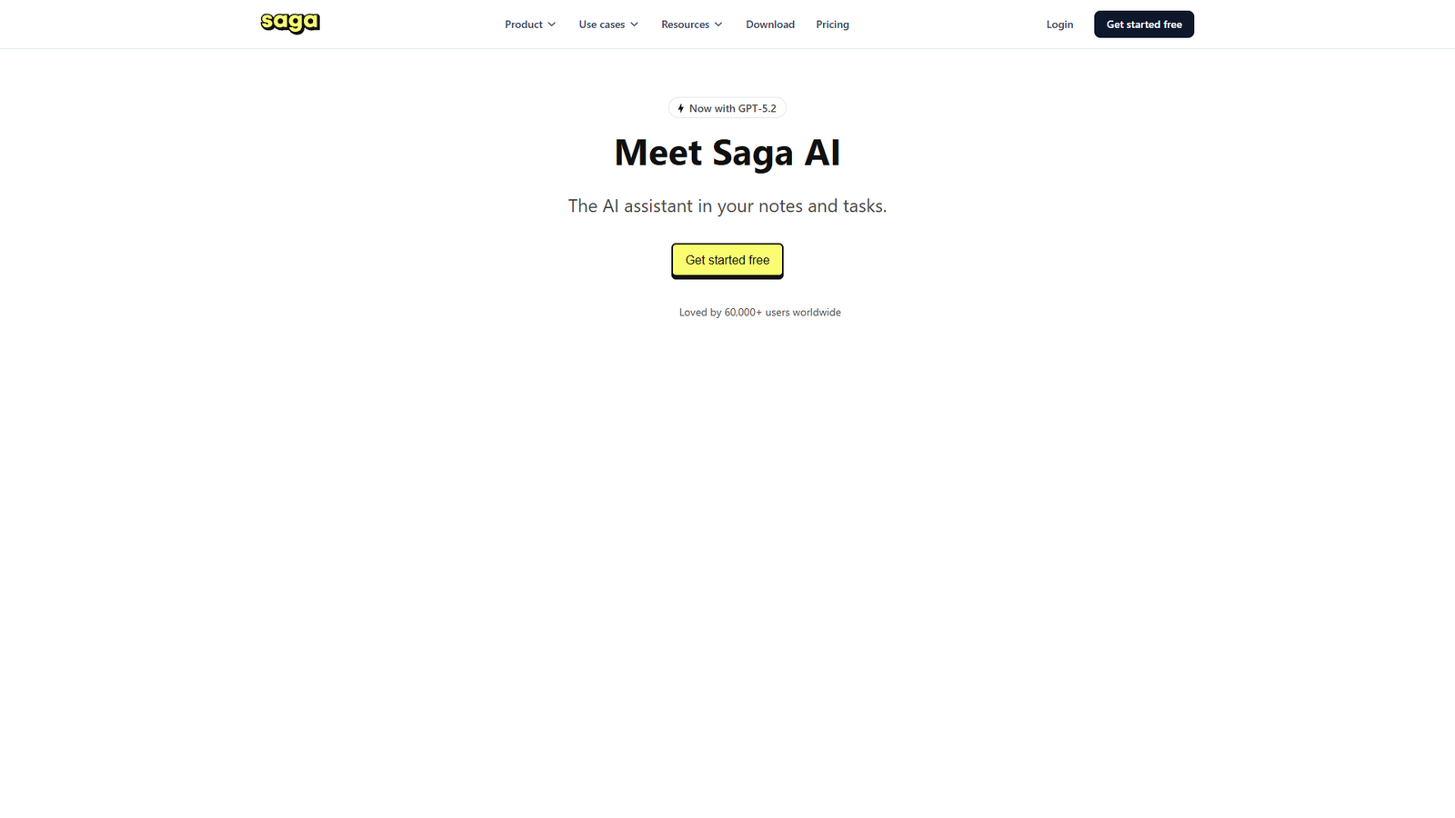 Saga AI — интерфейс нейросети Saga AI — интерфейс нейросети
