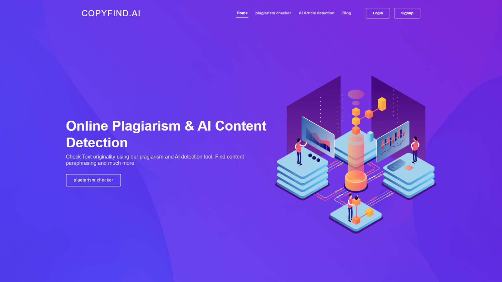 CopyFind AI — интерфейс нейросети CopyFind AI — интерфейс нейросети