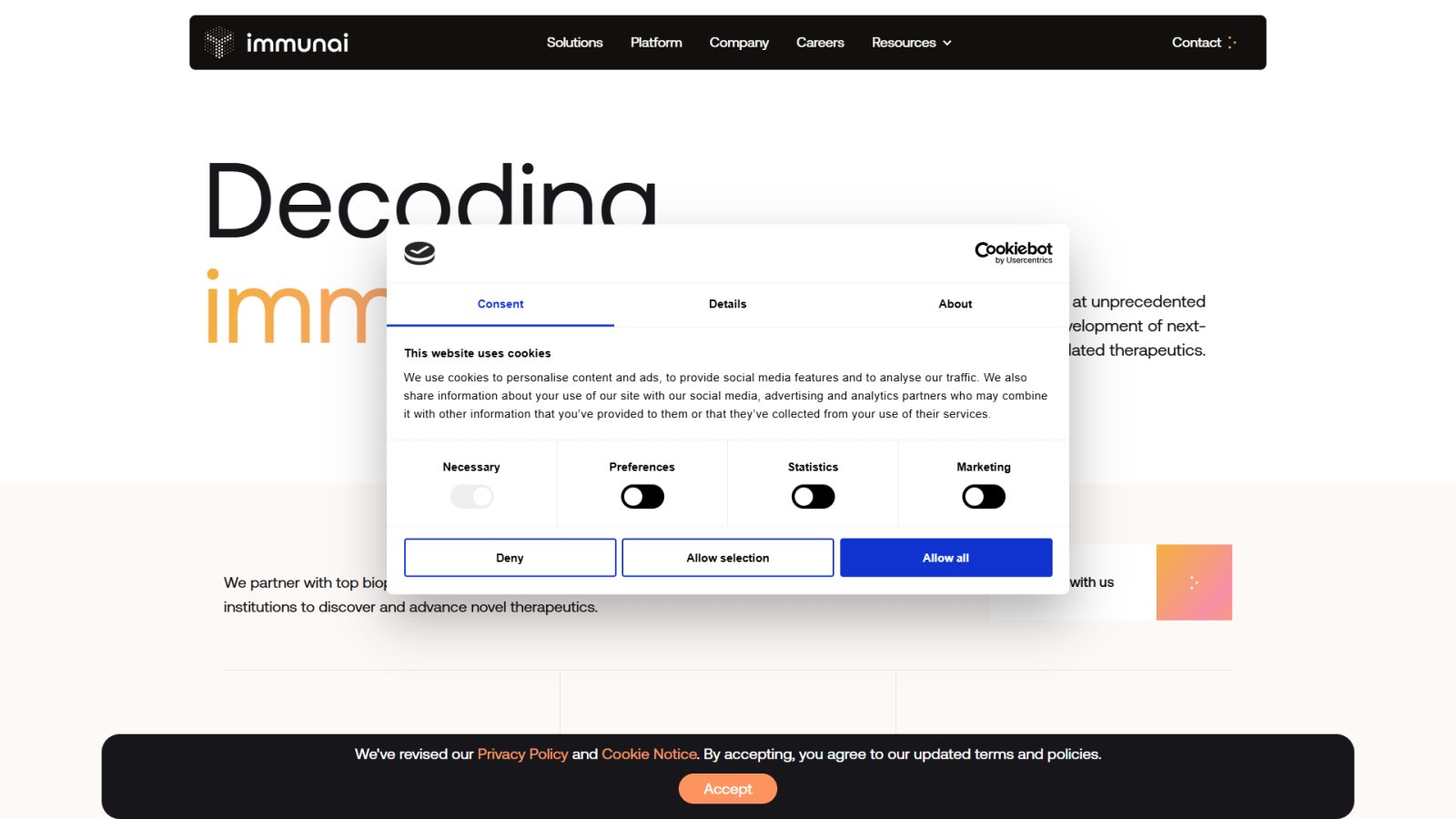 Immunai нейросеть Главная страница Immunai нейросеть Главная страница