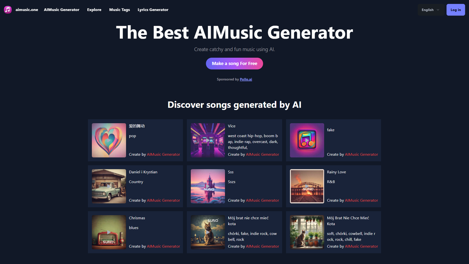 aimusic.one — интерфейс нейросети aimusic.one — интерфейс нейросети