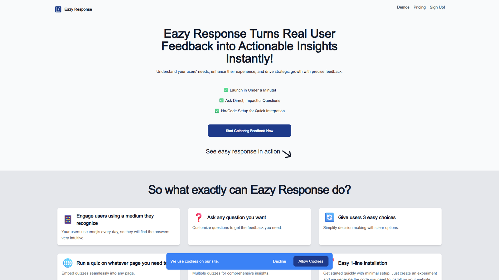 Eazy Response — интерфейс нейросети Eazy Response — интерфейс нейросети