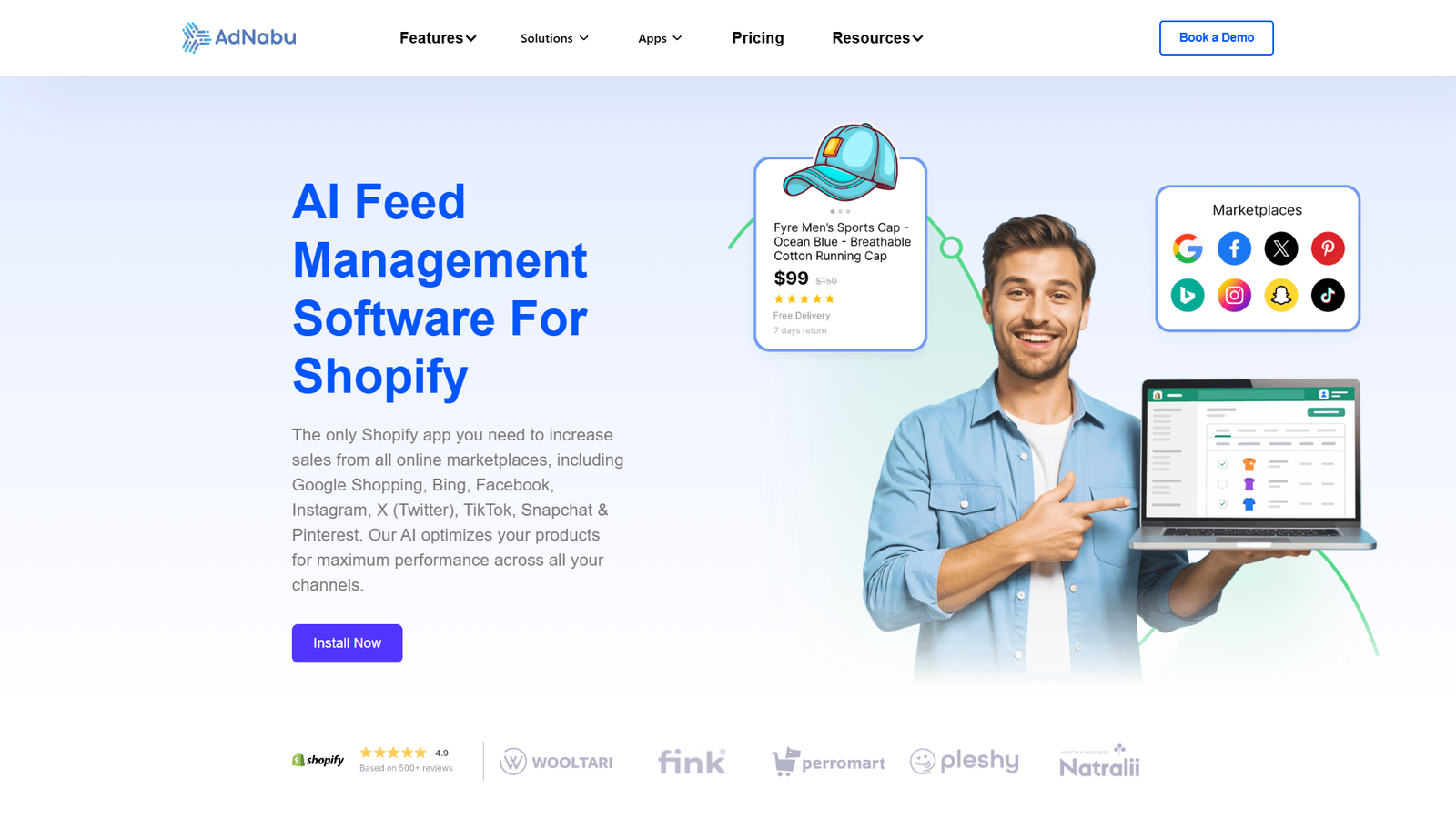 AdNabu — интерфейс нейросети AdNabu — интерфейс нейросети
