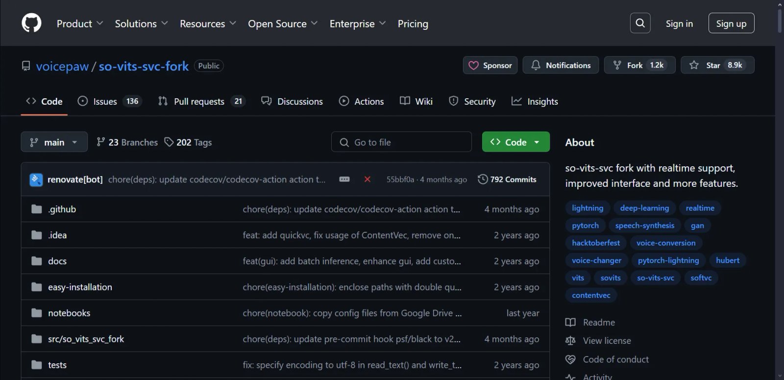 So-vits-svc Home Page So-vits-svc Home Page