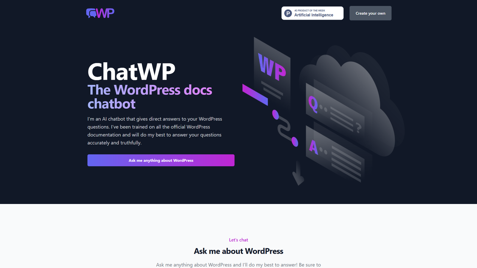 ChatWP — интерфейс нейросети ChatWP — интерфейс нейросети