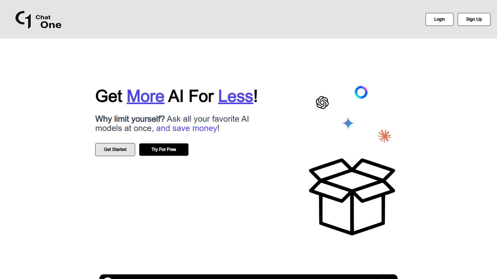 ChatOne — интерфейс нейросети ChatOne — интерфейс нейросети