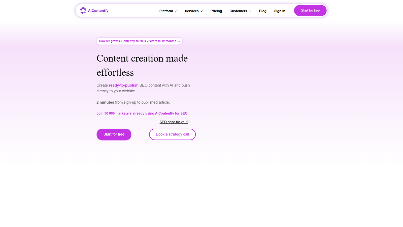 AIContentfy — интерфейс нейросети AIContentfy — интерфейс нейросети