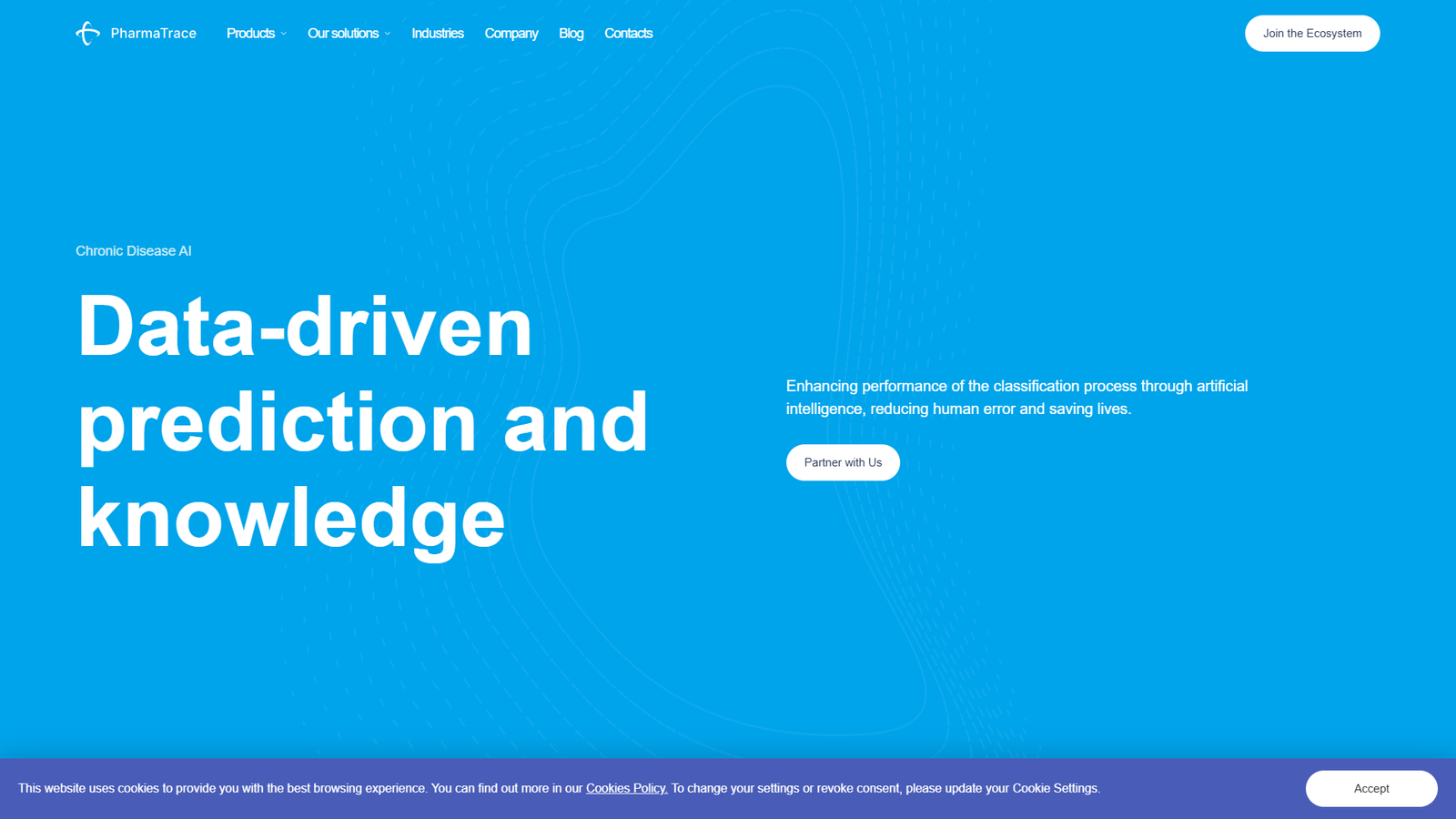 Chronic Diseases AI от PharmaTrace — интерфейс нейросети Chronic Diseases AI от PharmaTrace — интерфейс нейросети