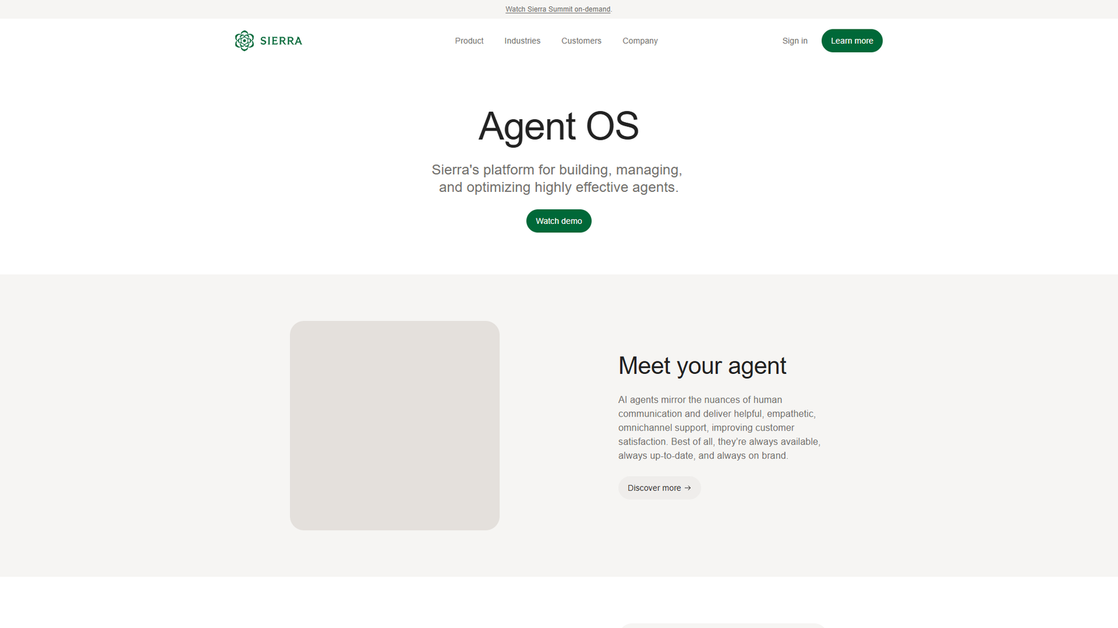 Sierra Agent OS — интерфейс нейросети Sierra Agent OS — интерфейс нейросети