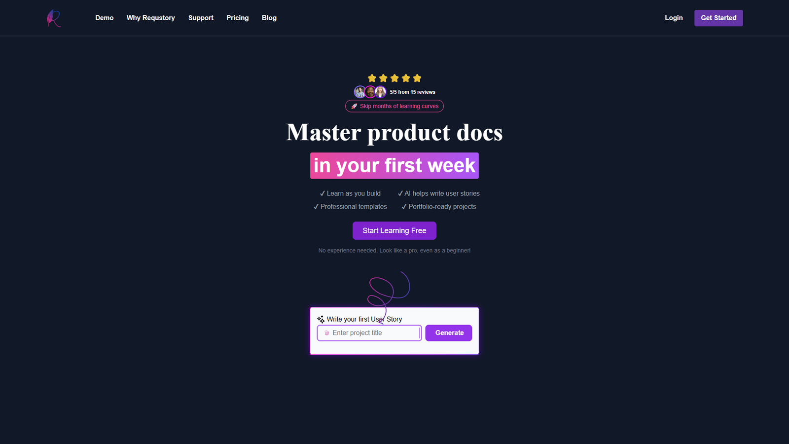 Requstory — интерфейс нейросети Requstory — интерфейс нейросети