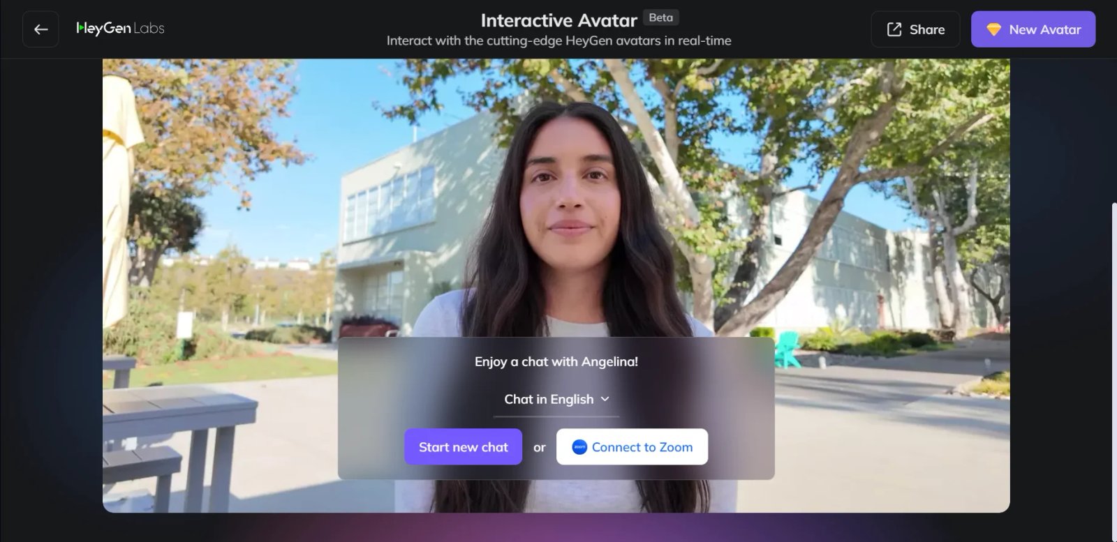 HeyGen Home Page