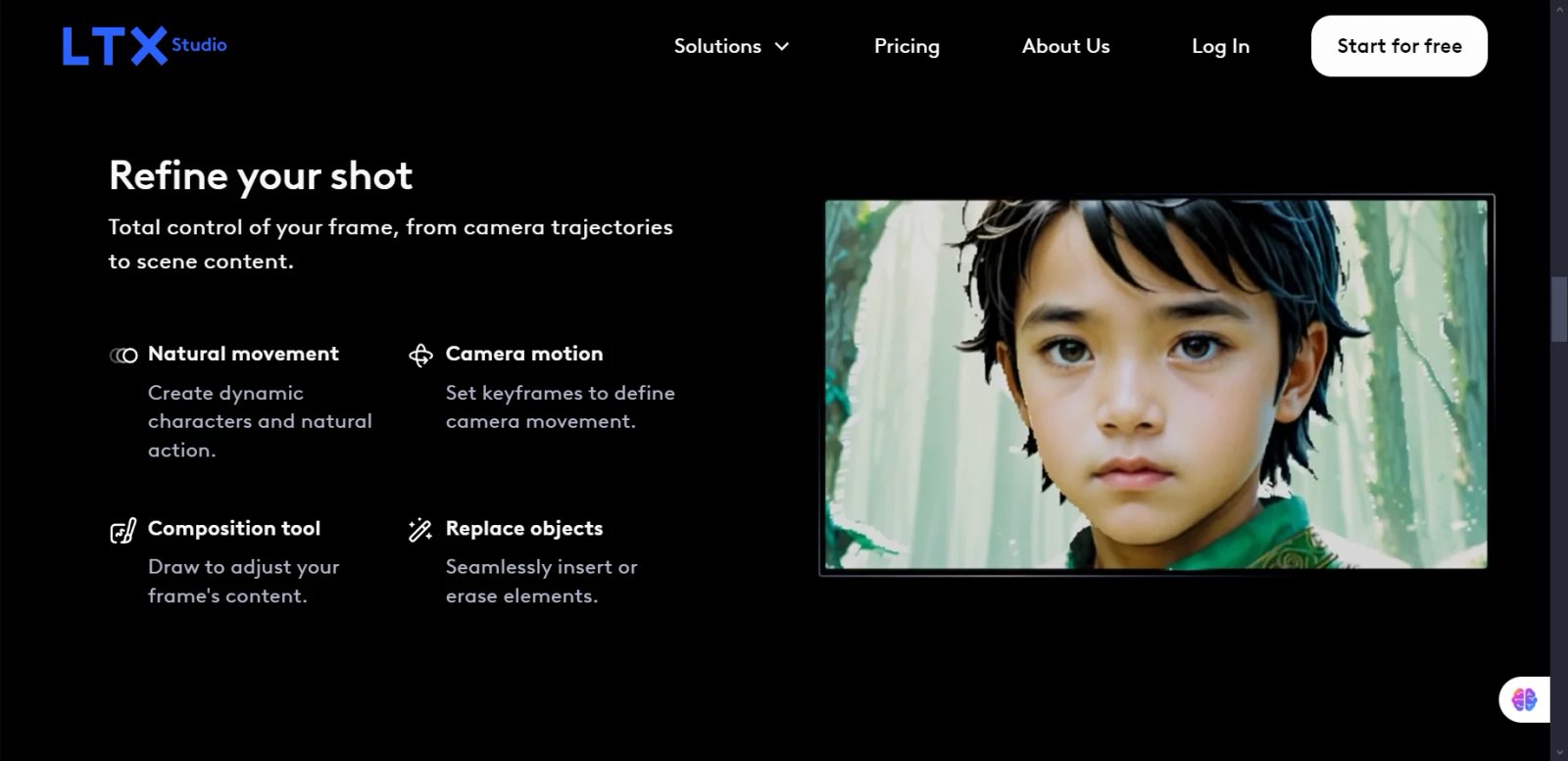 LTX Studio Home Page LTX Studio Home Page