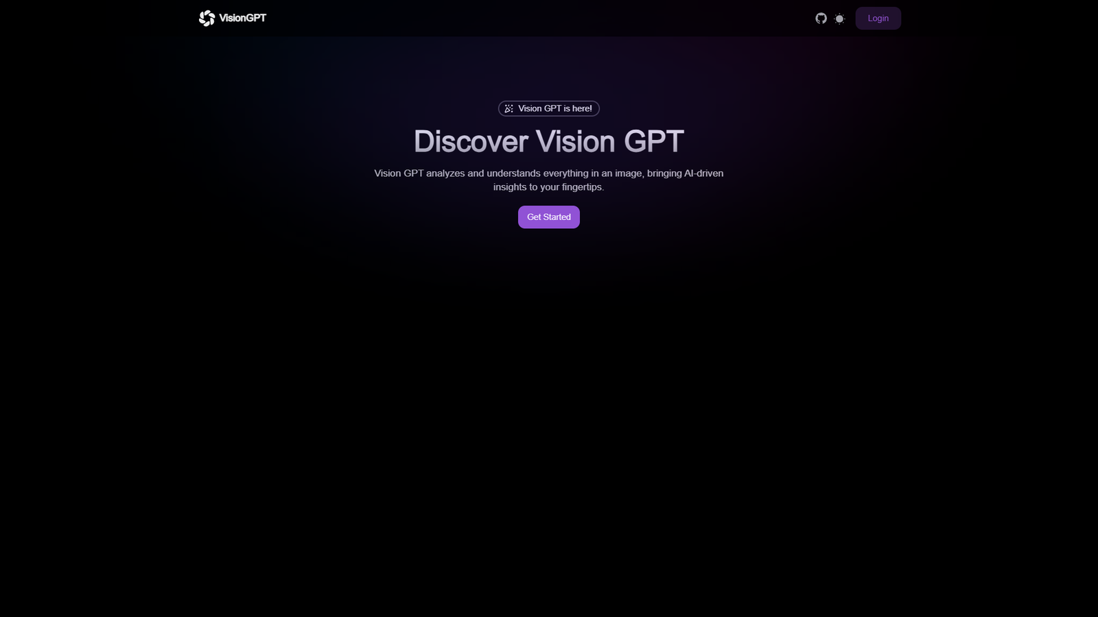 Vision GPT — интерфейс нейросети Vision GPT — интерфейс нейросети