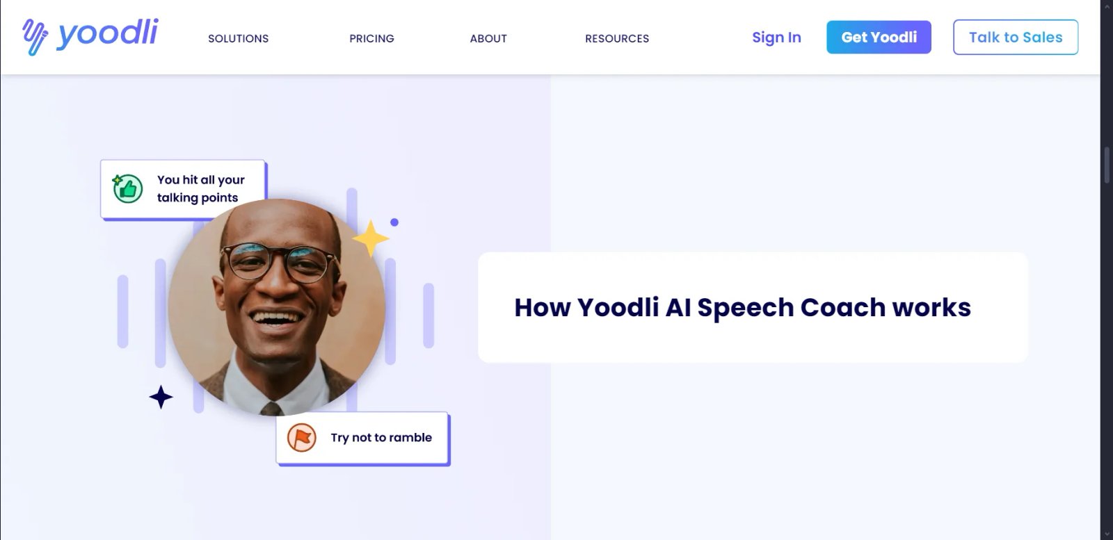 Yoodli AI Start Yoodli AI Start