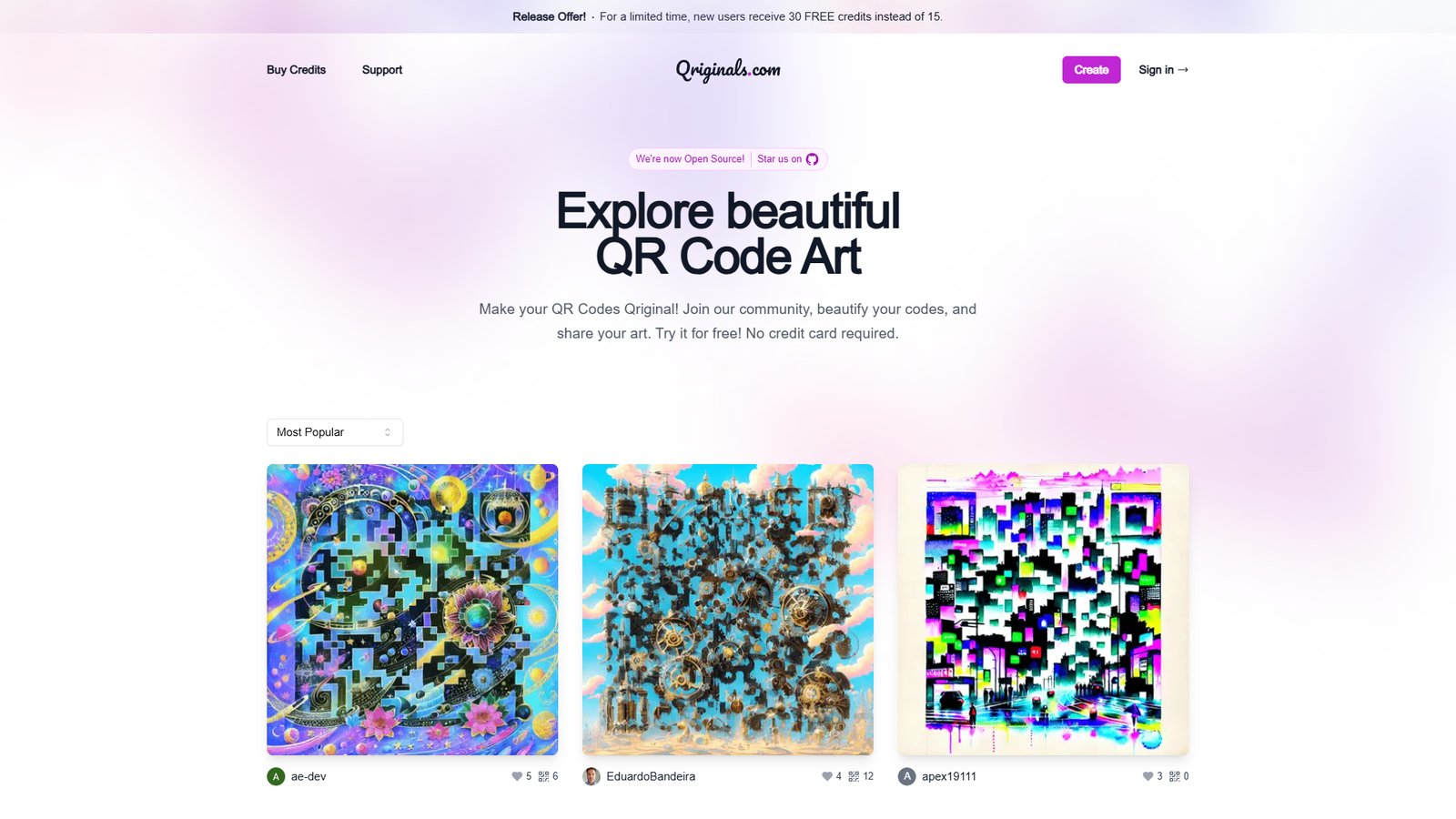 Qriginals — интерфейс нейросети Qriginals — интерфейс нейросети