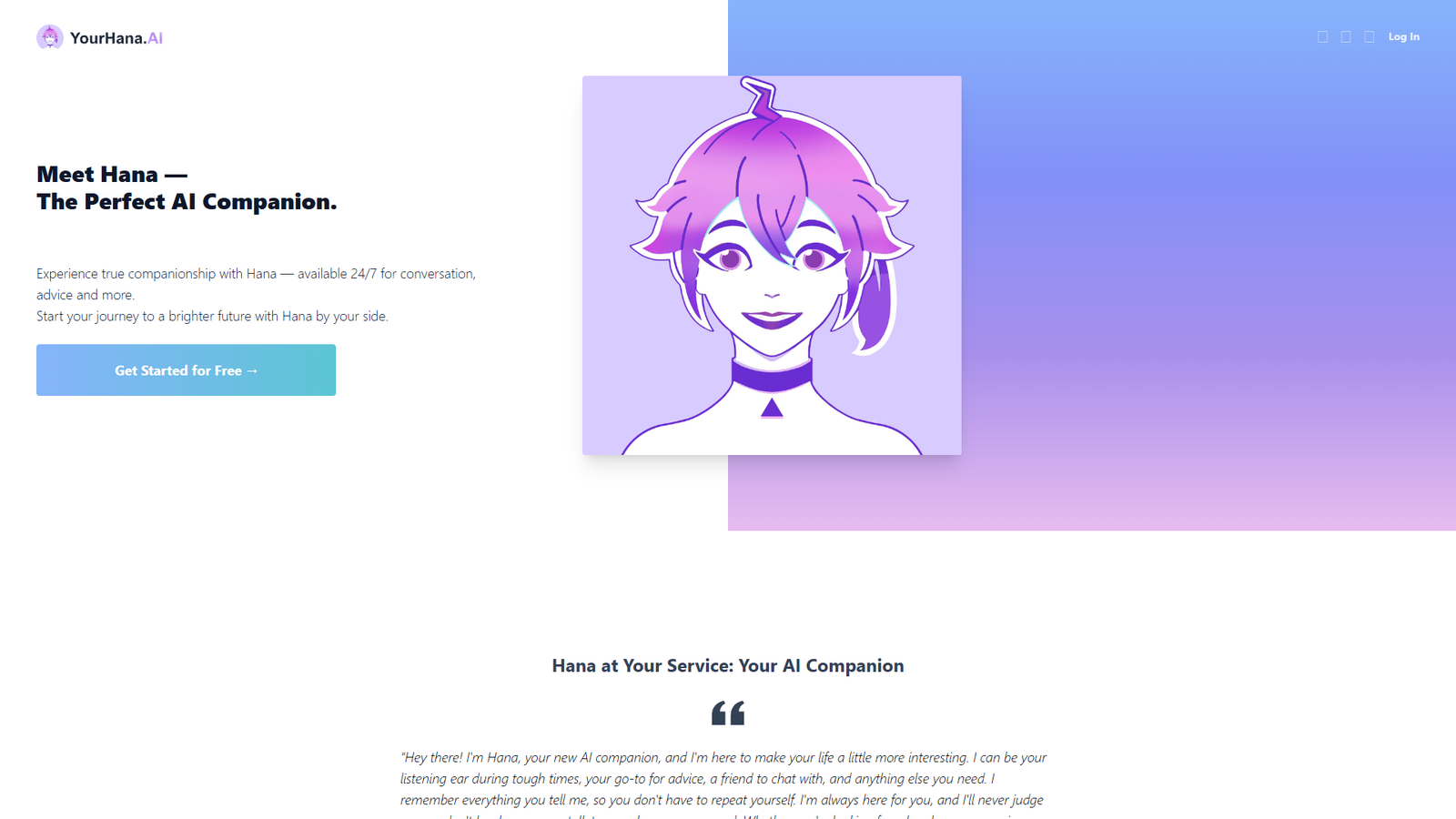YourHana.AI — интерфейс нейросети YourHana.AI — интерфейс нейросети