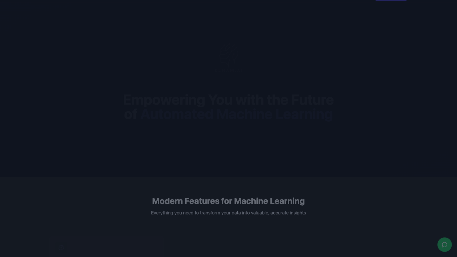 Elham.ai — интерфейс нейросети