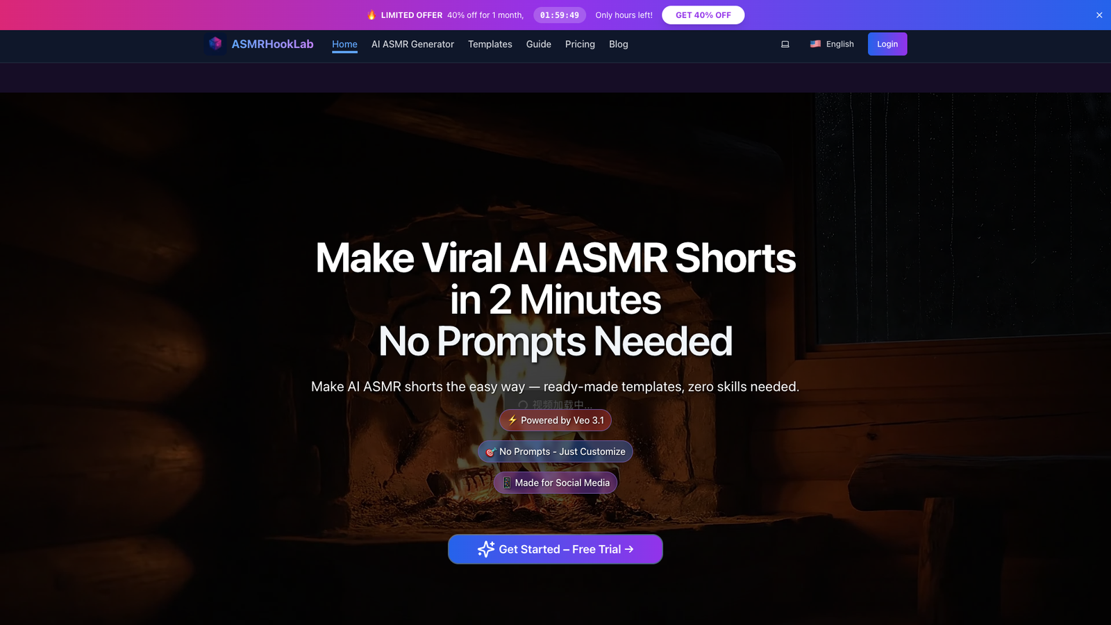 ASMRHookLab — интерфейс нейросети ASMRHookLab — интерфейс нейросети