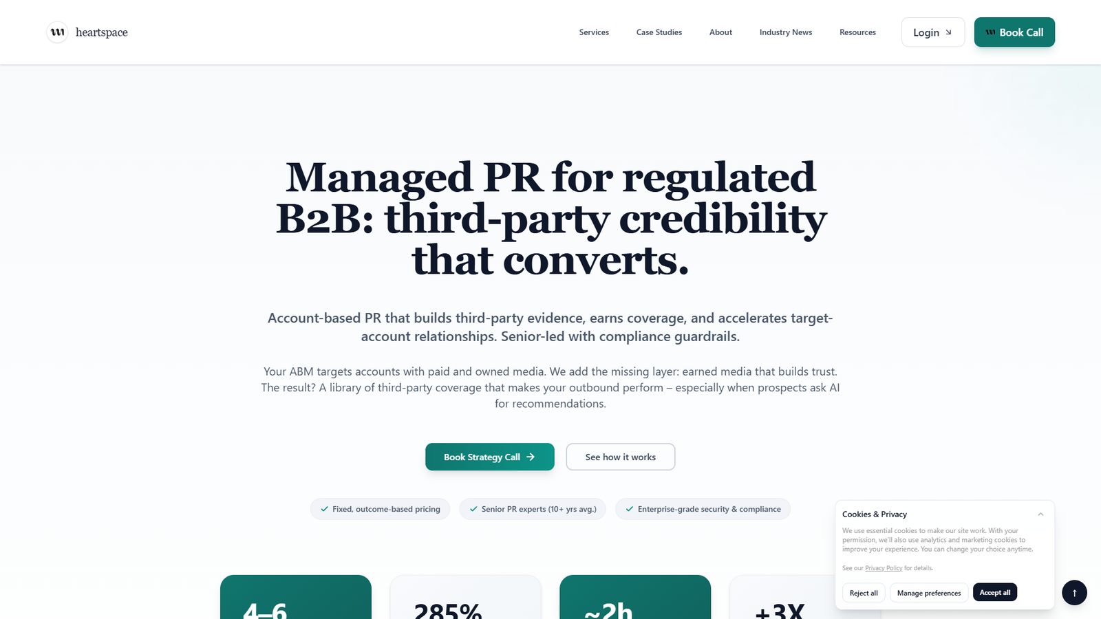 Heartspace B2B PR — интерфейс нейросети Heartspace B2B PR — интерфейс нейросети