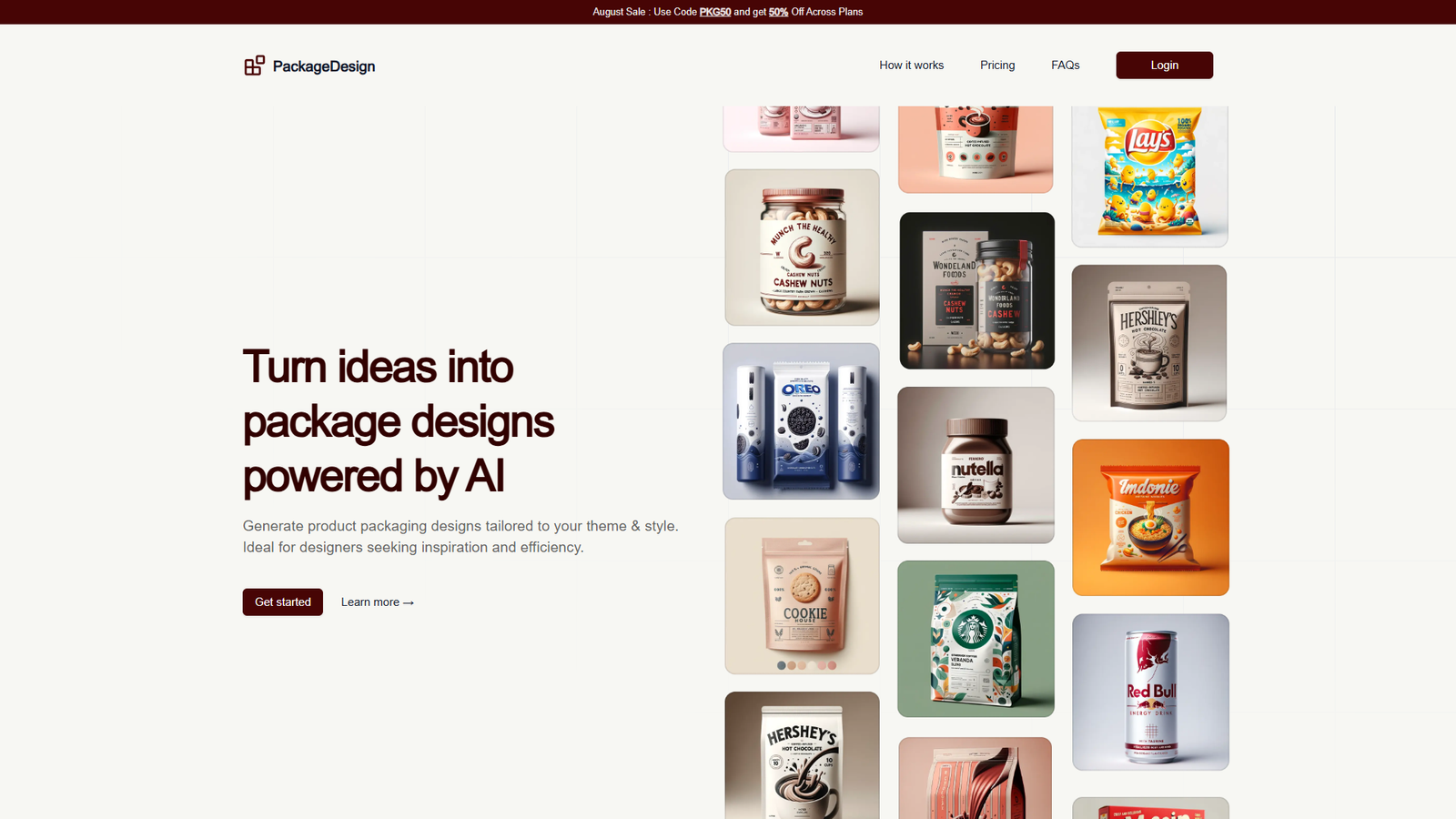 PackageDesign — интерфейс нейросети PackageDesign — интерфейс нейросети