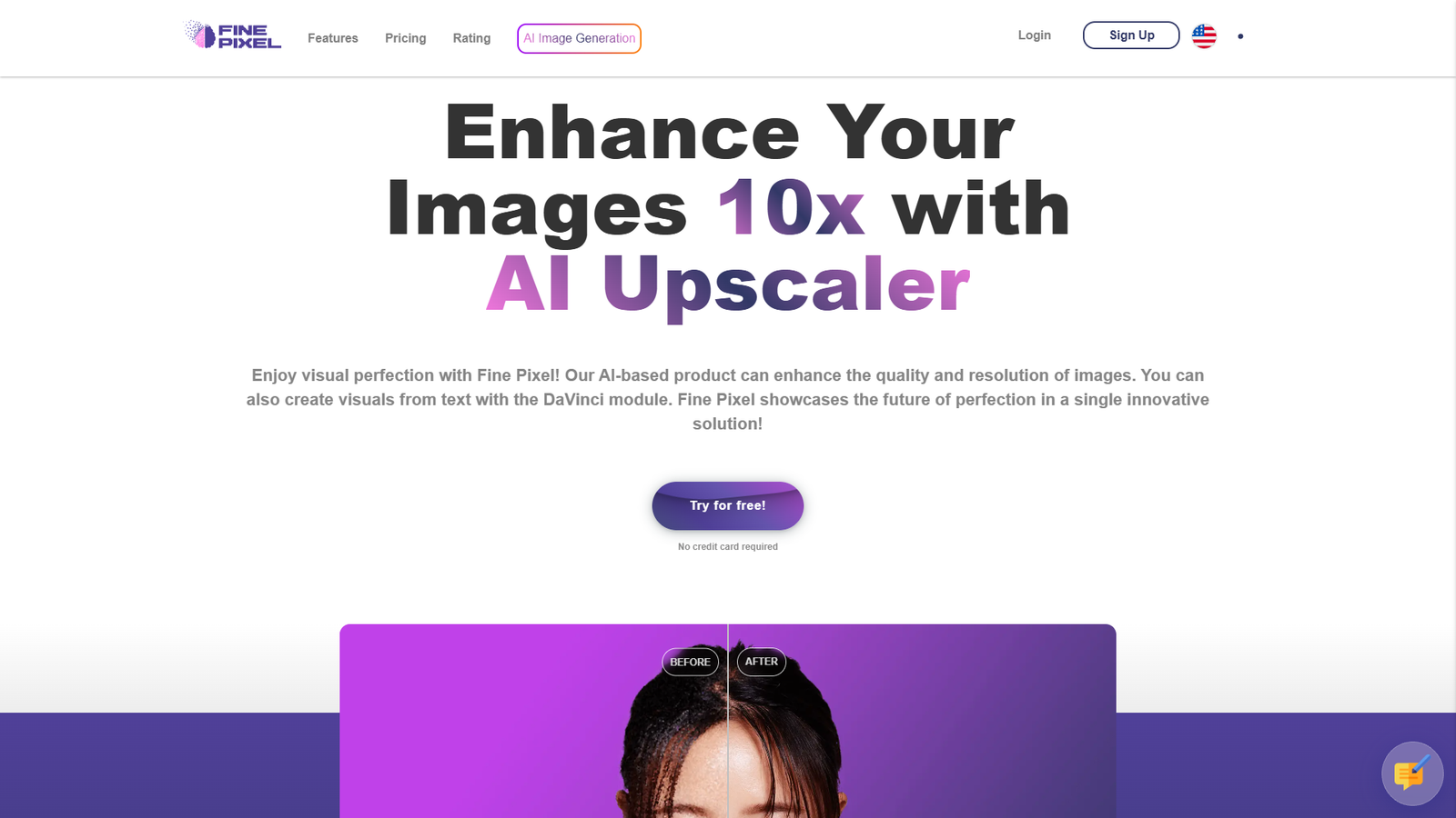 Fine Pixel — интерфейс нейросети Fine Pixel — интерфейс нейросети