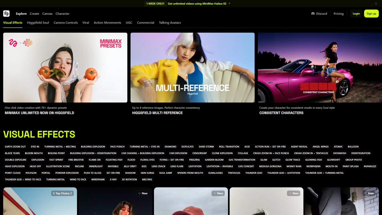 Higgsfield нейросеть Главная страница Higgsfield нейросеть Главная страница