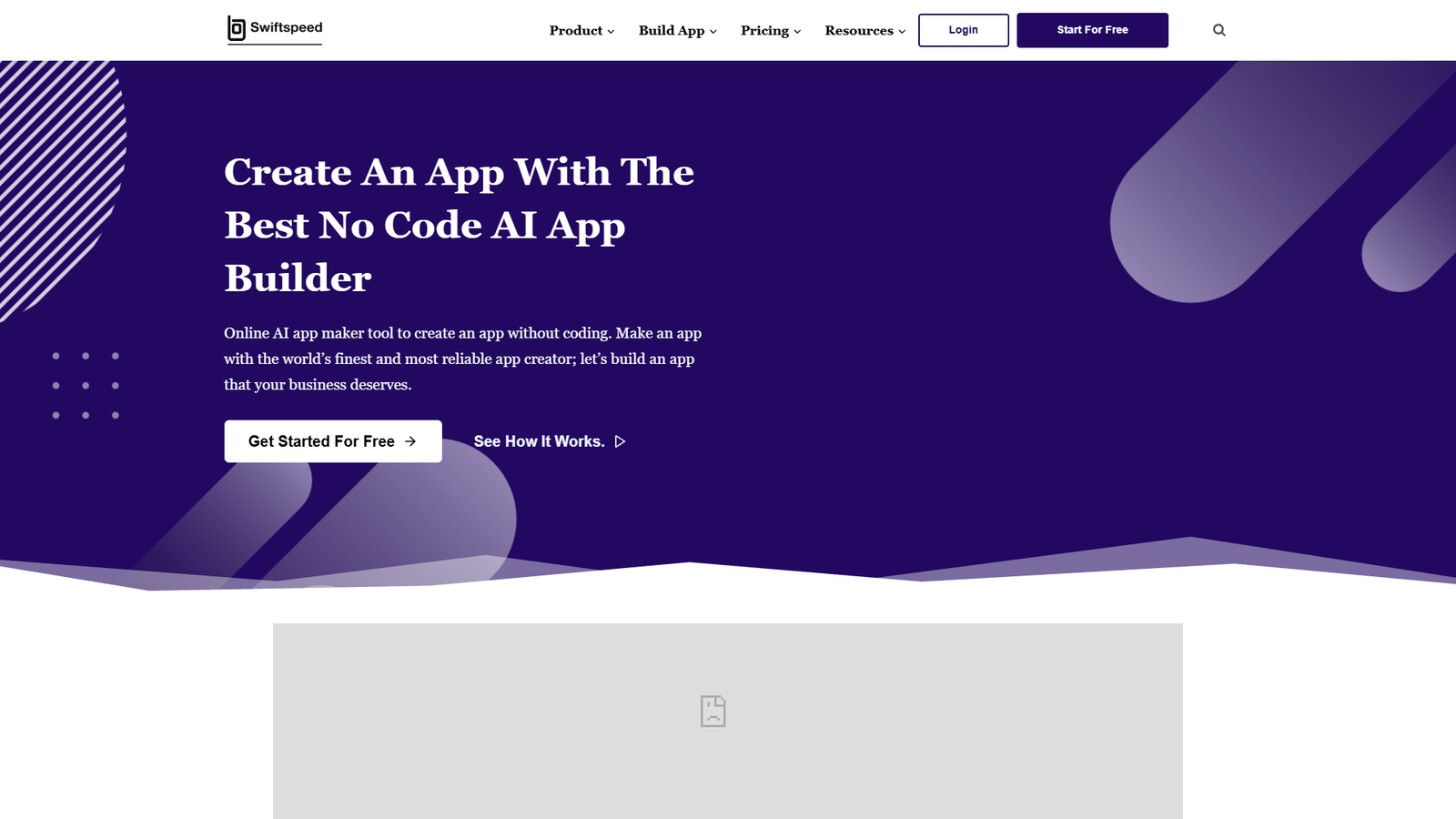 Swiftspeed AI App Builder — интерфейс нейросети Swiftspeed AI App Builder — интерфейс нейросети