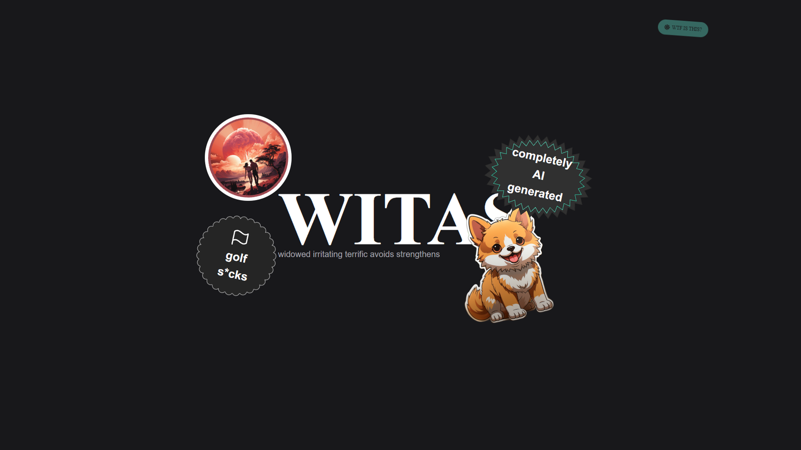 WITAS — Wait Is That A Sticker — интерфейс нейросети WITAS — Wait Is That A Sticker — интерфейс нейросети