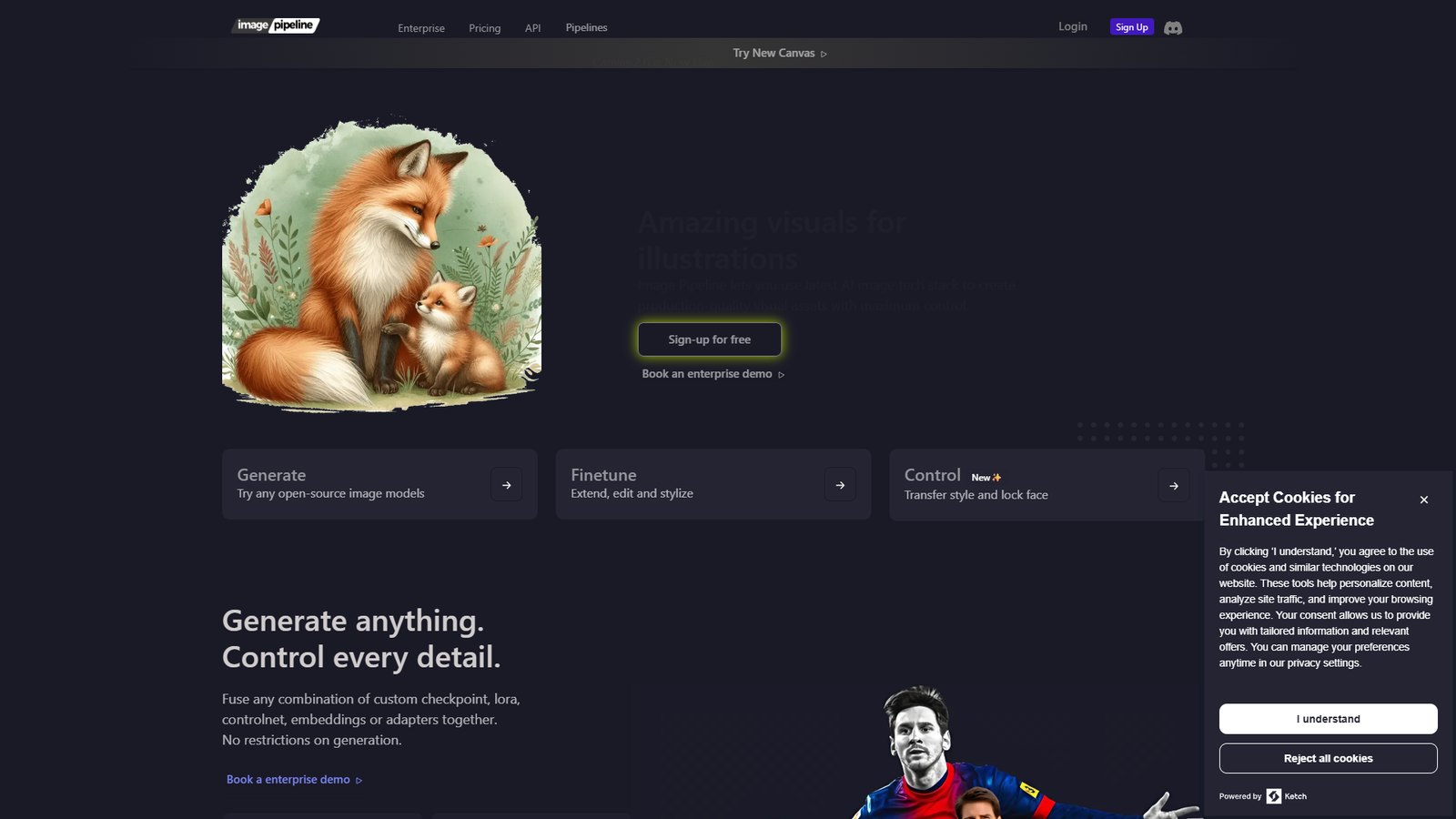 Image Pipeline — интерфейс нейросети Image Pipeline — интерфейс нейросети