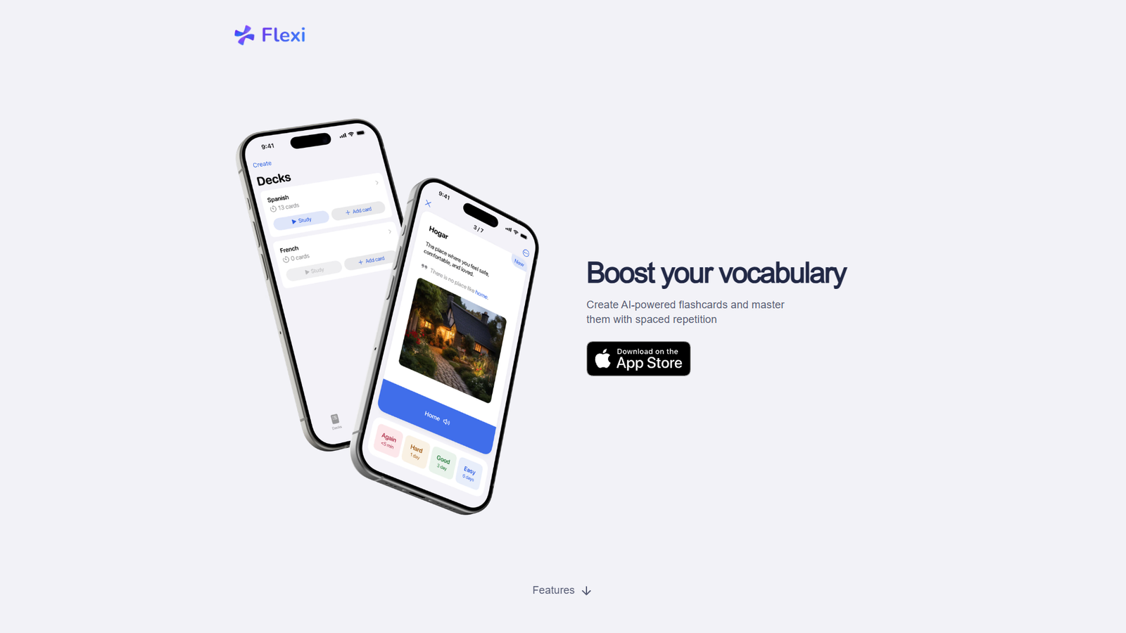Flexi Vocabulary Builder — интерфейс нейросети Flexi Vocabulary Builder — интерфейс нейросети