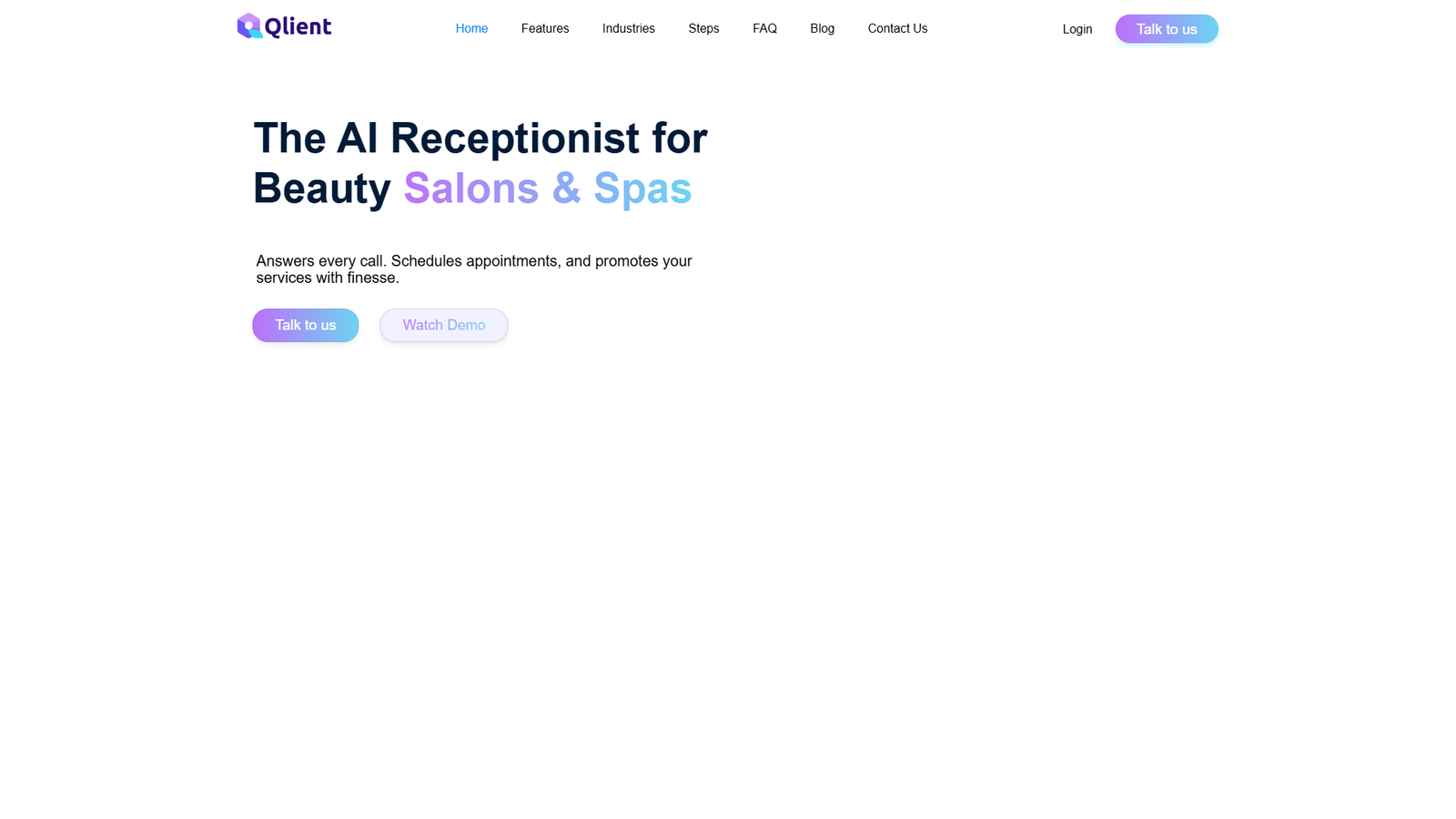 Qlient AI — интерфейс нейросети Qlient AI — интерфейс нейросети