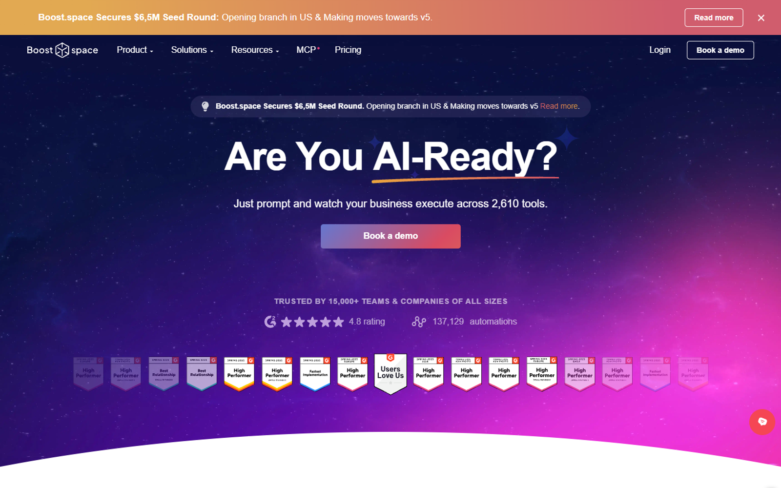 Boost.space — интерфейс нейросети Boost.space — интерфейс нейросети