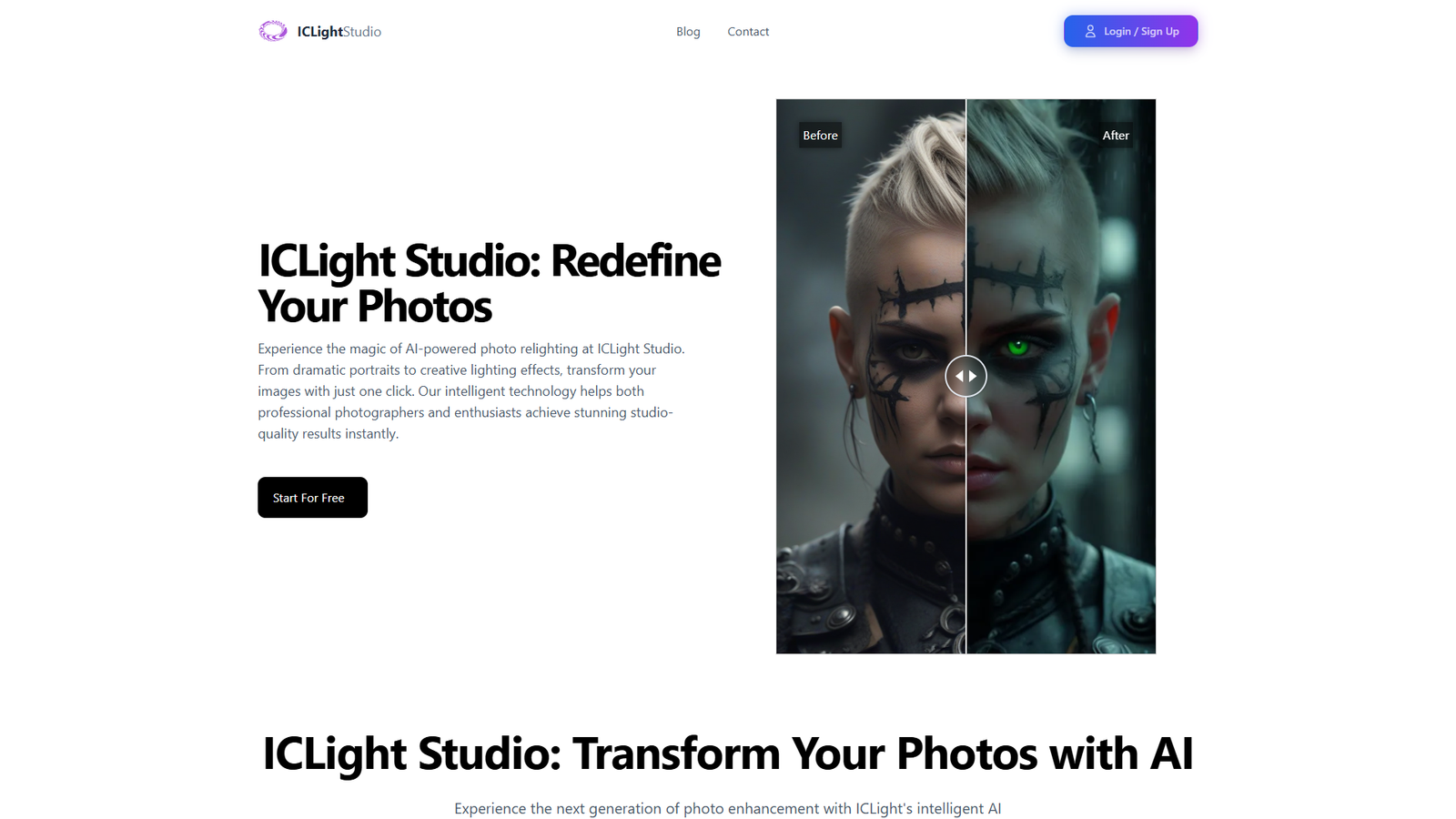 ICLight Studio — интерфейс нейросети ICLight Studio — интерфейс нейросети