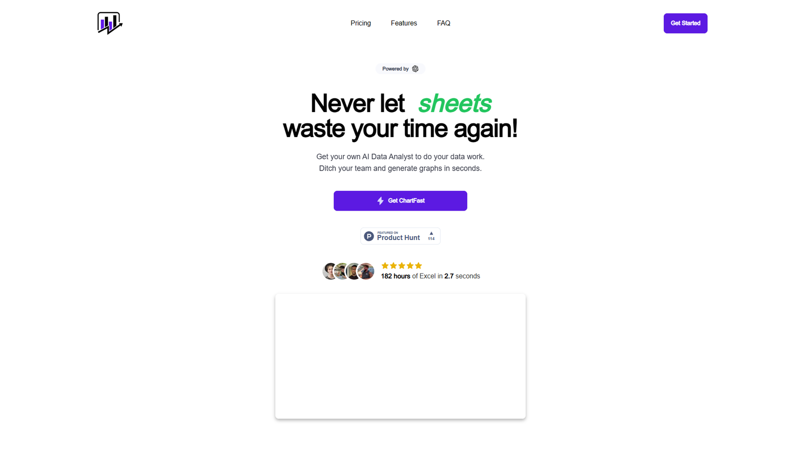 ChartFast — интерфейс нейросети ChartFast — интерфейс нейросети