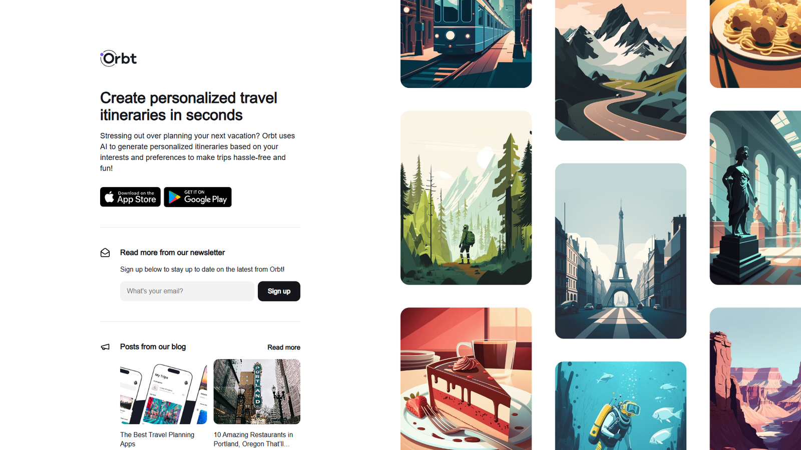 Orbt — интерфейс нейросети Orbt — интерфейс нейросети