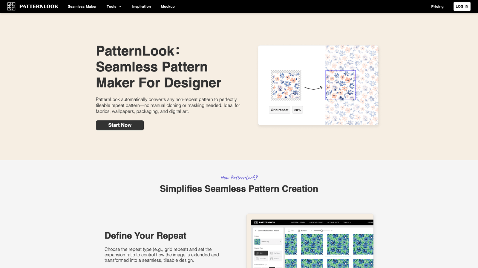 PatternLook — интерфейс нейросети PatternLook — интерфейс нейросети