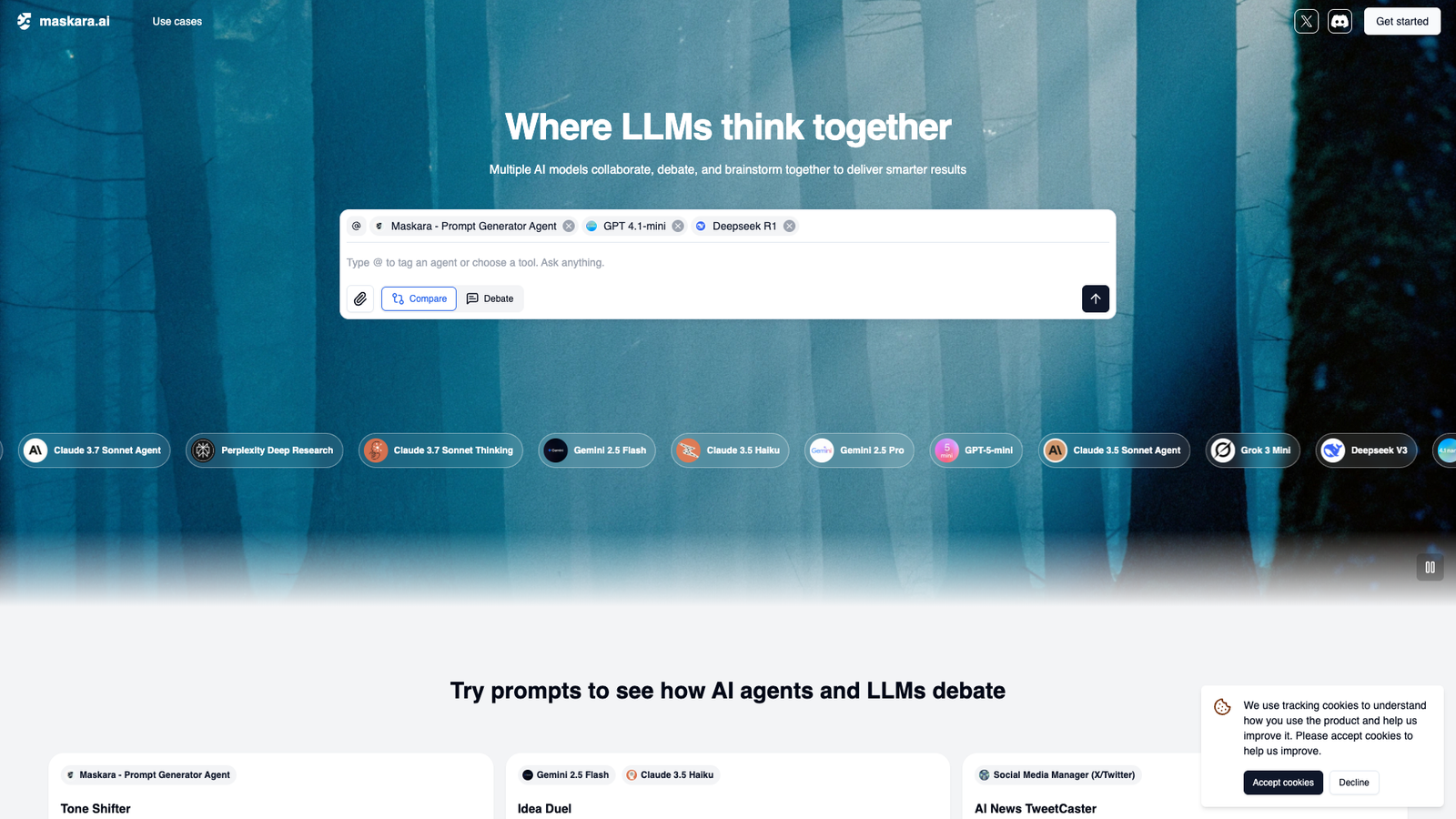 Maskara.ai — интерфейс нейросети Maskara.ai — интерфейс нейросети