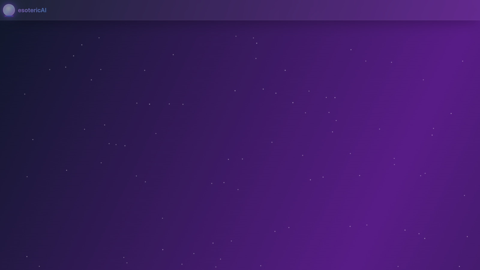 esotericAI — интерфейс нейросети esotericAI — интерфейс нейросети