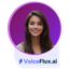 Voice Flux — логотип нейросети