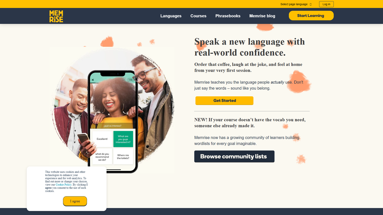 Memrise — интерфейс нейросети Memrise — интерфейс нейросети