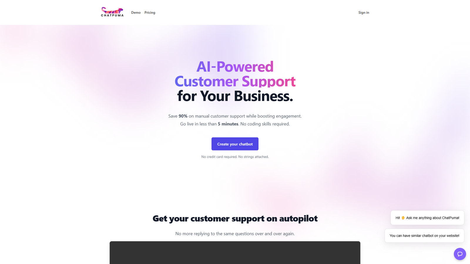 ChatPuma — интерфейс нейросети ChatPuma — интерфейс нейросети