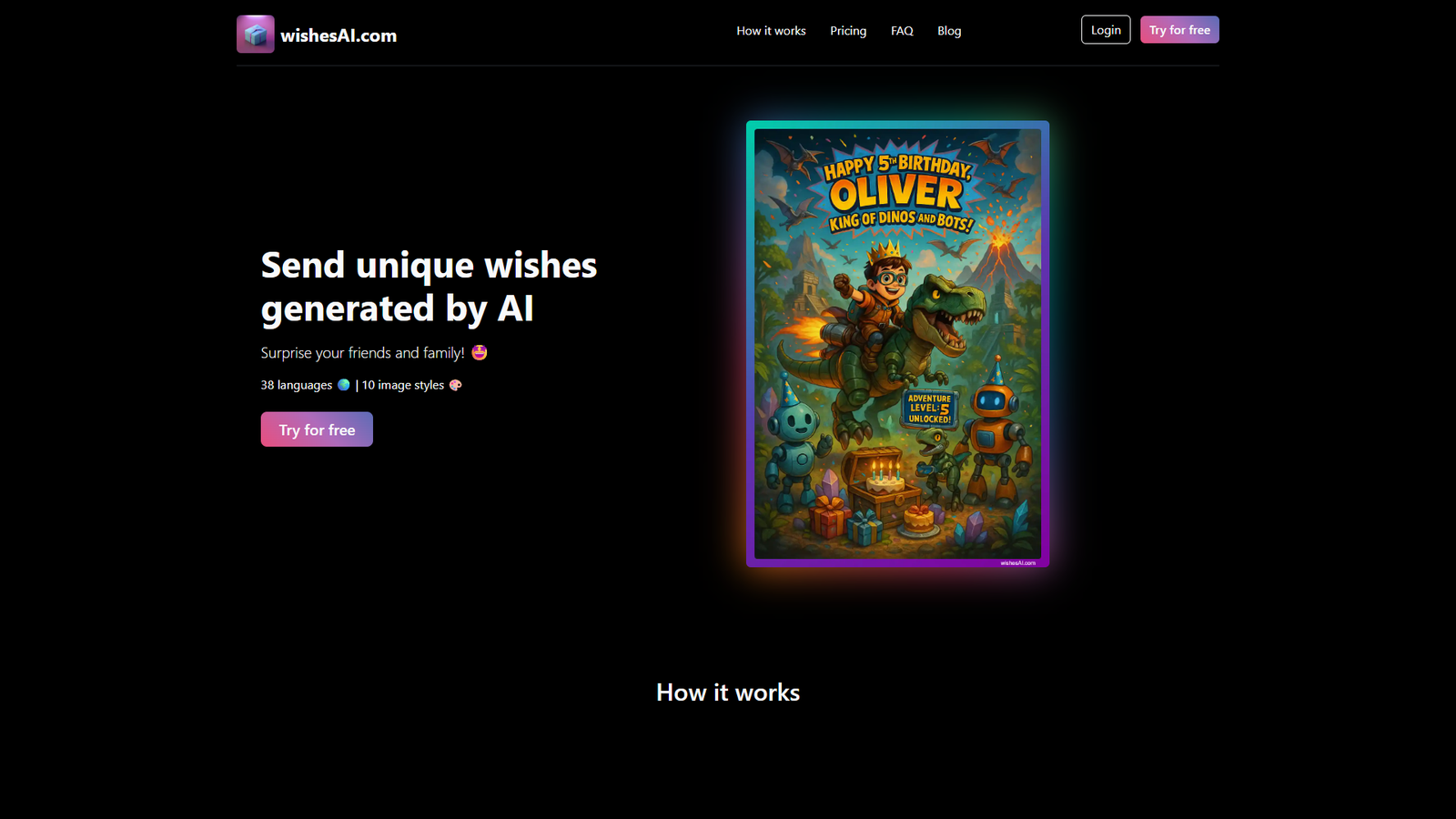 Wishes AI — интерфейс нейросети Wishes AI — интерфейс нейросети