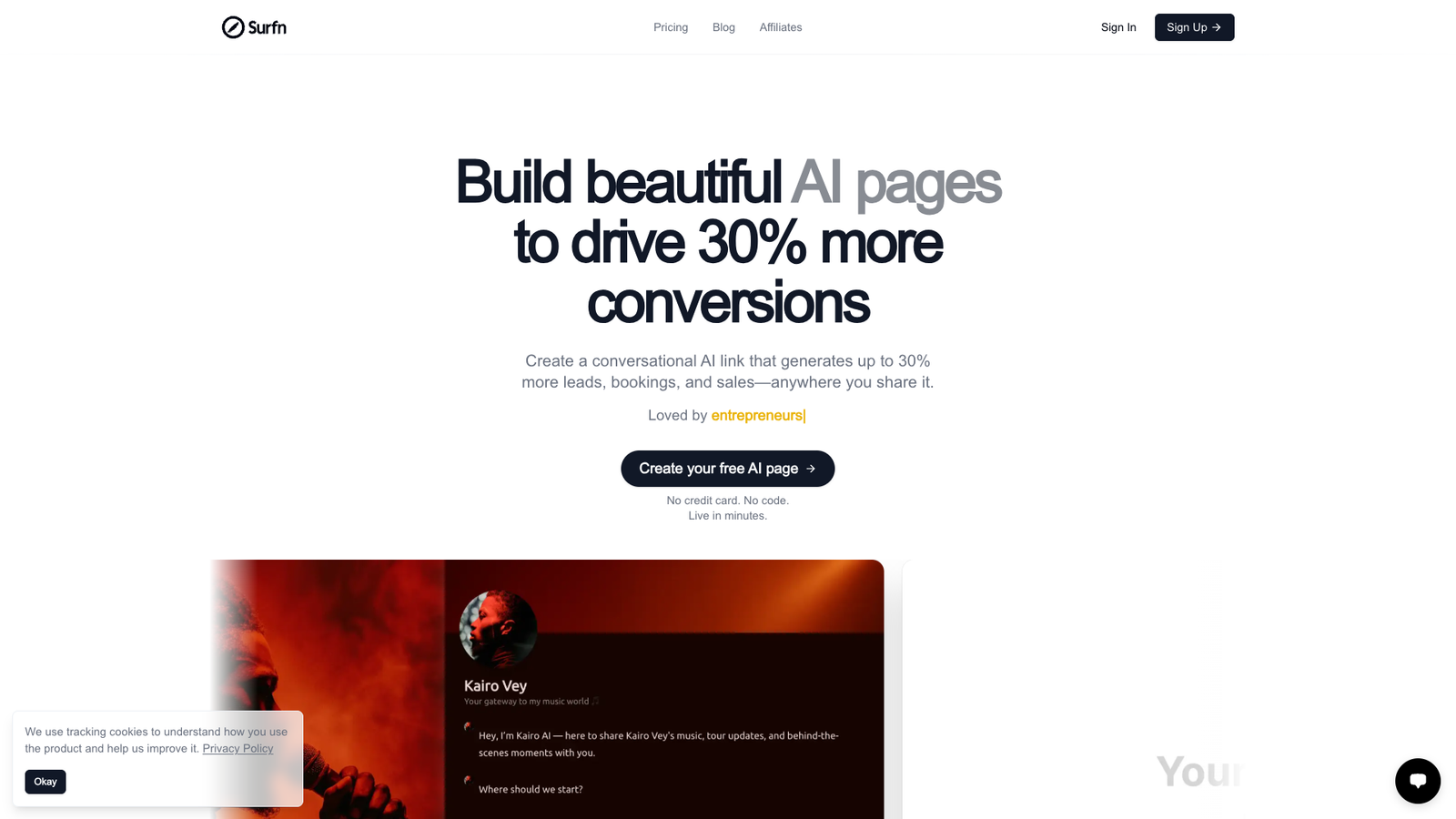Surfn — интерфейс нейросети Surfn — интерфейс нейросети