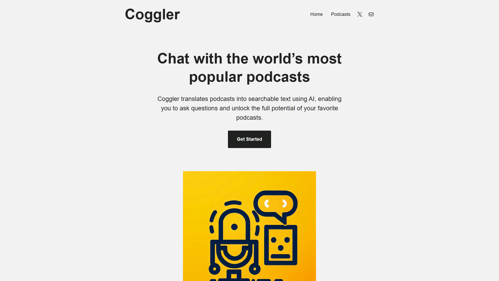 Coggler — интерфейс нейросети Coggler — интерфейс нейросети