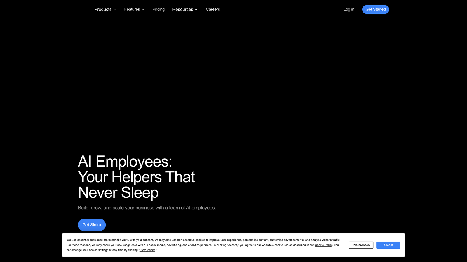 Sintra — интерфейс нейросети