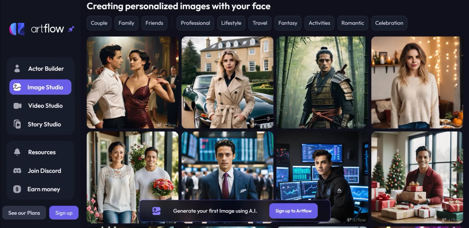 Artflow AI Image Studio Artflow AI Image Studio