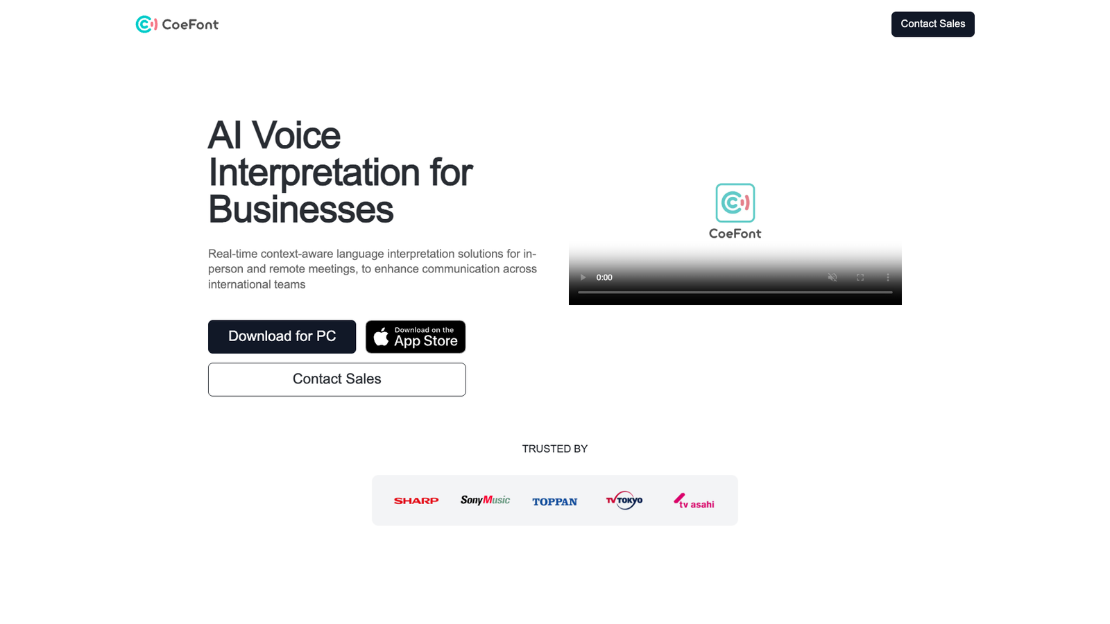 CoeFont Interpreter — интерфейс нейросети CoeFont Interpreter — интерфейс нейросети