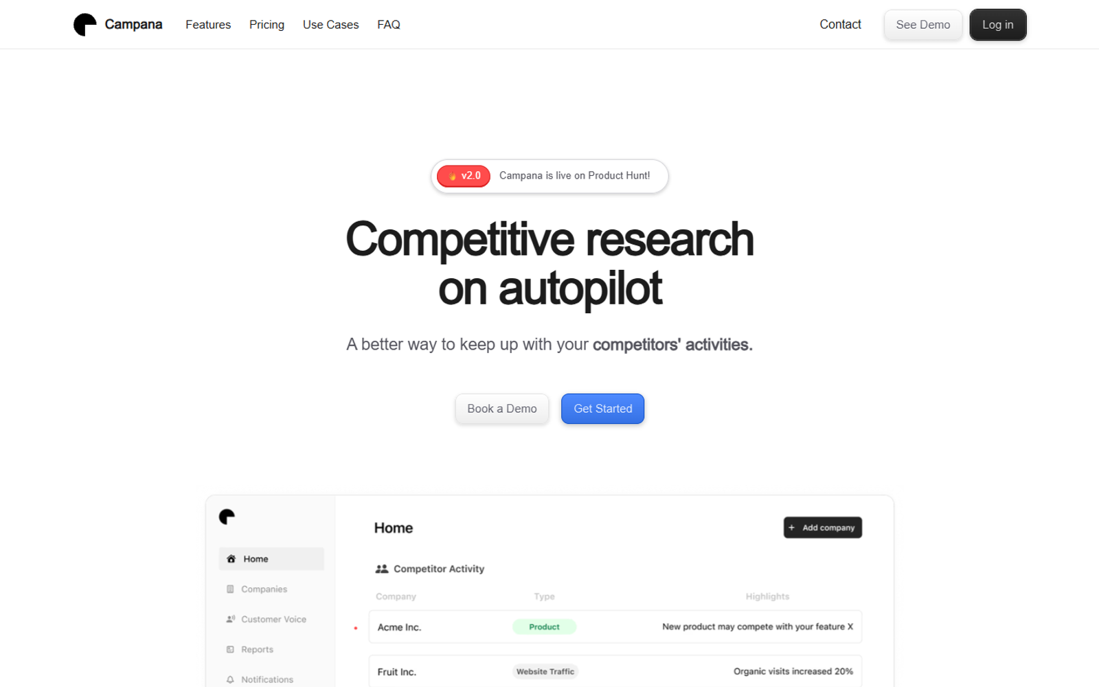 Campana — интерфейс нейросети Campana — интерфейс нейросети