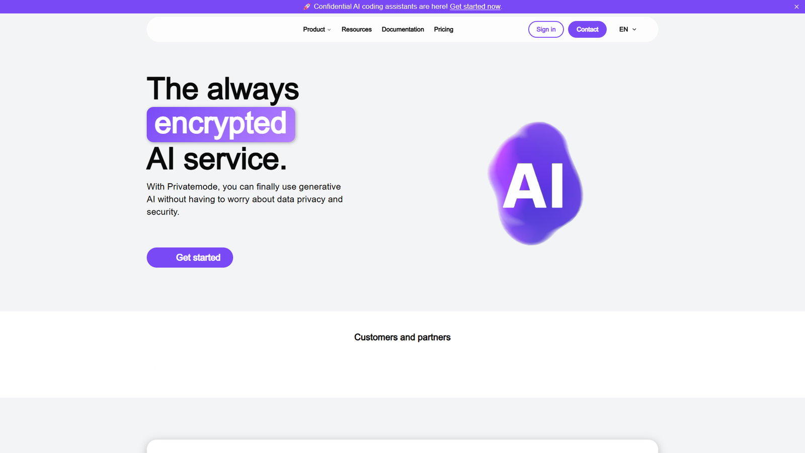 Privatemode AI — интерфейс нейросети Privatemode AI — интерфейс нейросети