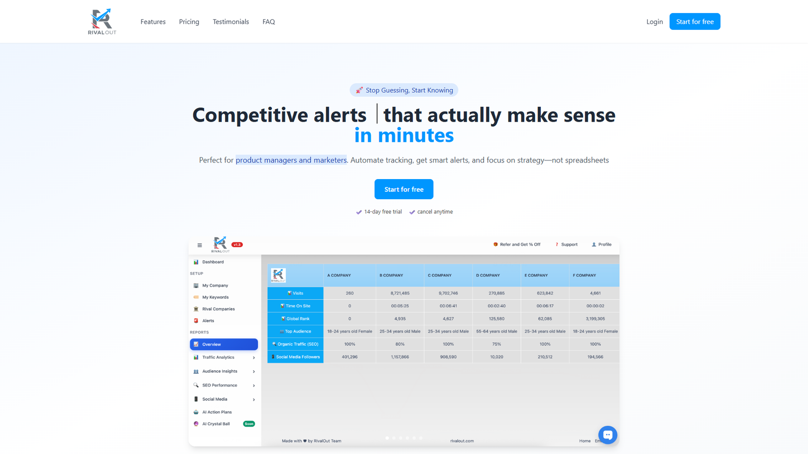 RivalOut — интерфейс нейросети RivalOut — интерфейс нейросети