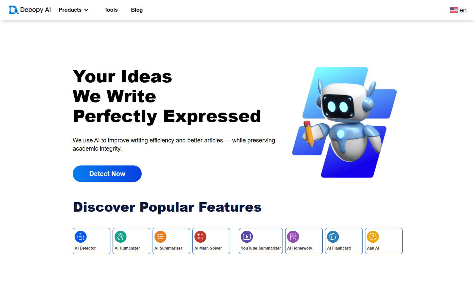 Decopy AI — интерфейс нейросети Decopy AI — интерфейс нейросети